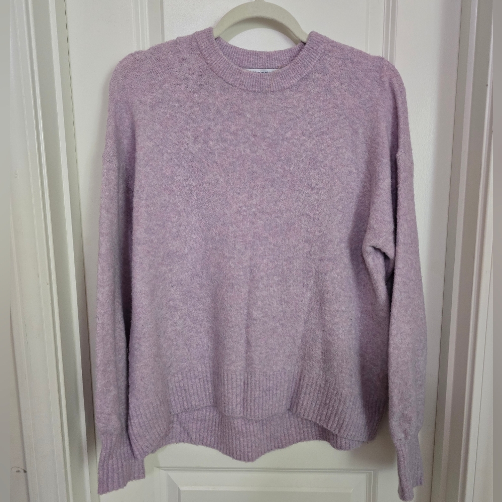 Old Navy Women's Light Purple Crew Neck Sweater